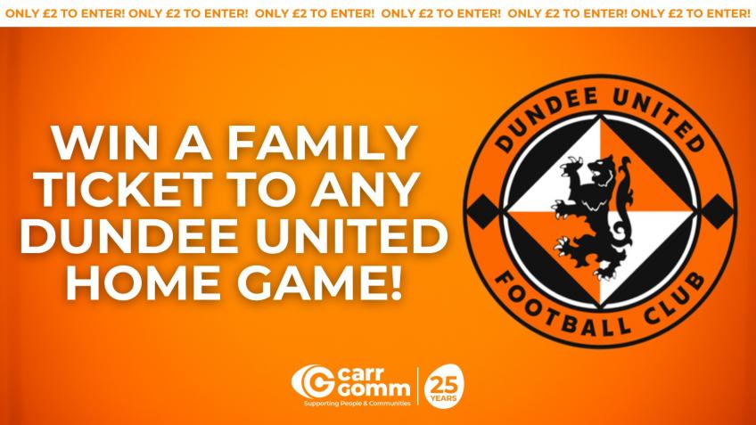 WIN a Family Ticket to ANY Dundee United Home Game