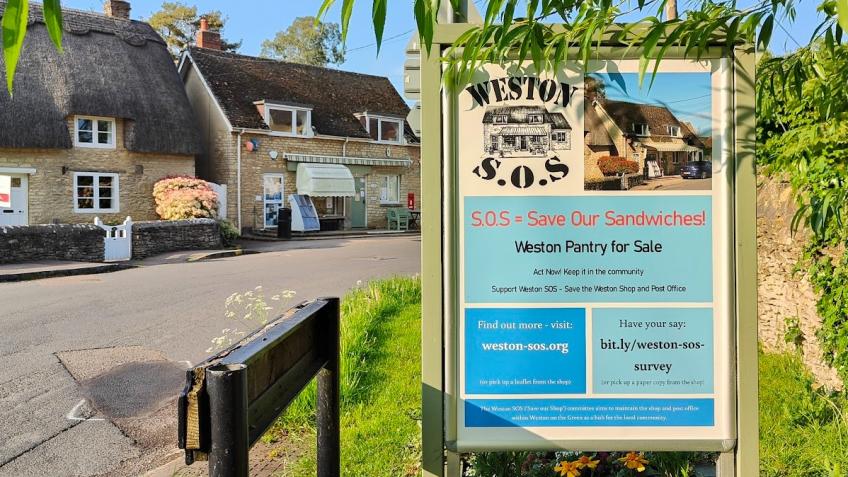 Weston Pantry 'Save Our Shop' (and Post Office)