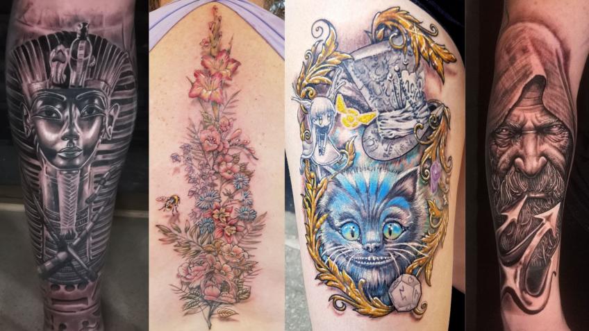 Fine Art Tattoo Prize Draw for Angels4Dogs