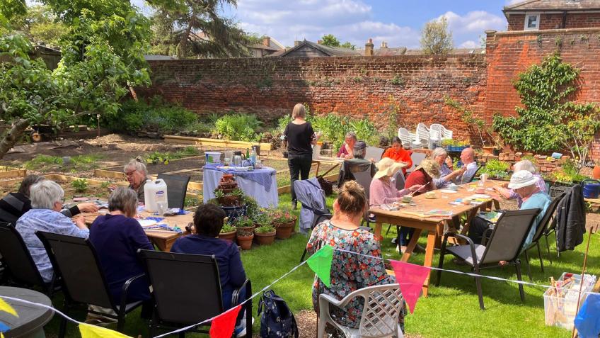 Wellbeing in a Walled Garden