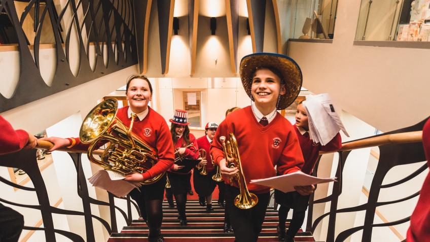 Help young people in the North East access brass!