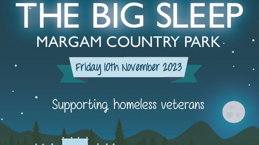 The Big Sleep (1 night rough sleep in Margam park)