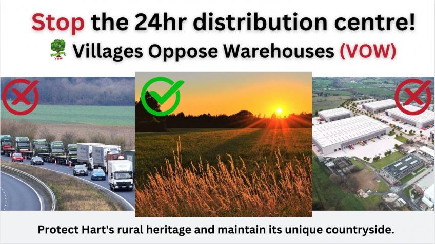 Stop the 24 Hour Distribution Centre @ Lodge Farm!