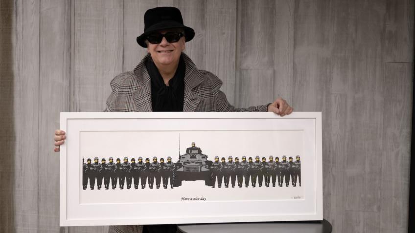 Win a Banksy & transform cancer outcomes!