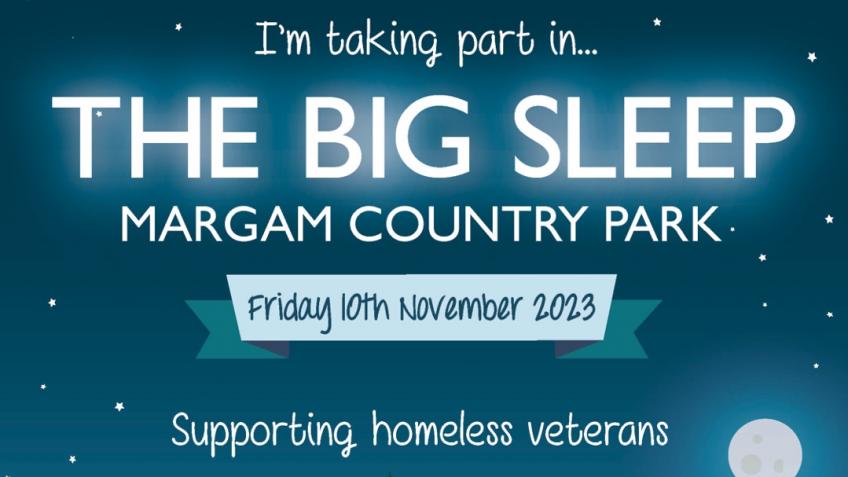TheBigSleep@MargamPark SupportingHomelessVeterans