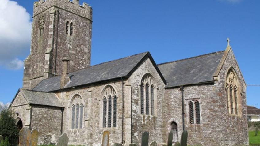 St Matthew's Coldridge Memorial Clock