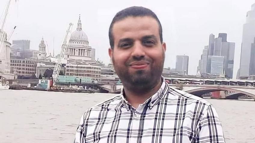A Phd Student has lost his family in the war
