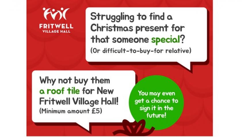 Fritwell Village Hall Buy a Roof Tile