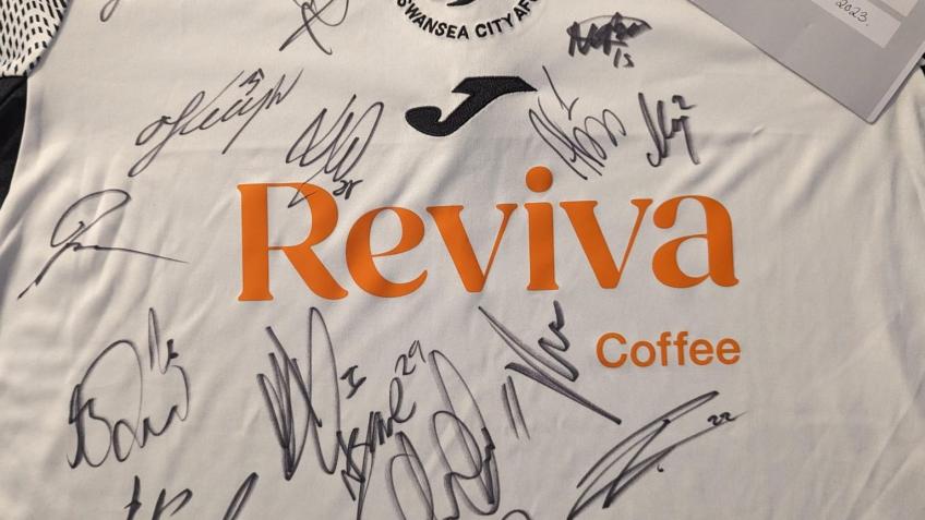Signed Swansea City FC 2023 Home Shirt