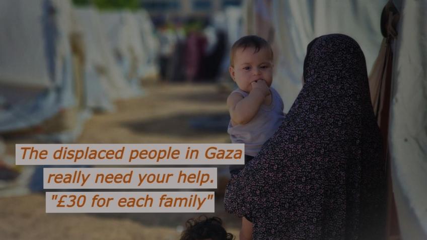 Urgent aid for people in Gaza