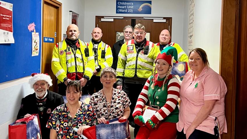 Blood Bikes Santa Run 2023