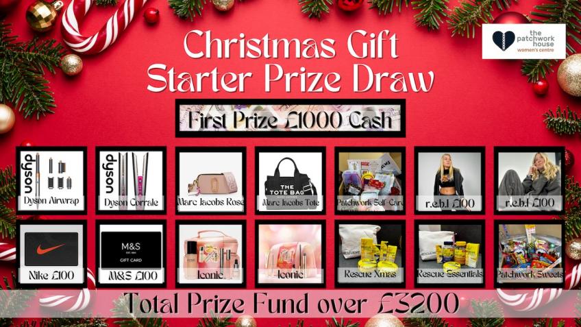 Patchwork December Prize Draw - £3,200+ of Prizes