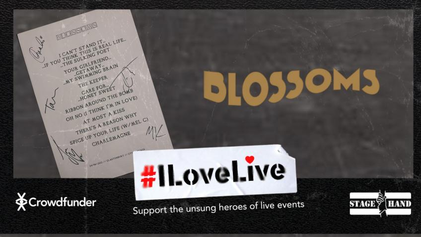 Win Blossoms Signed Set List