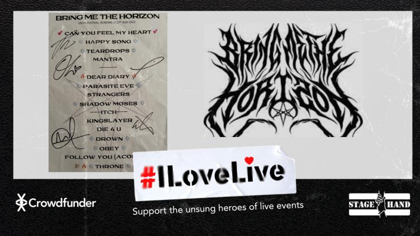 Win Bring Me The Horizon Signed Set List