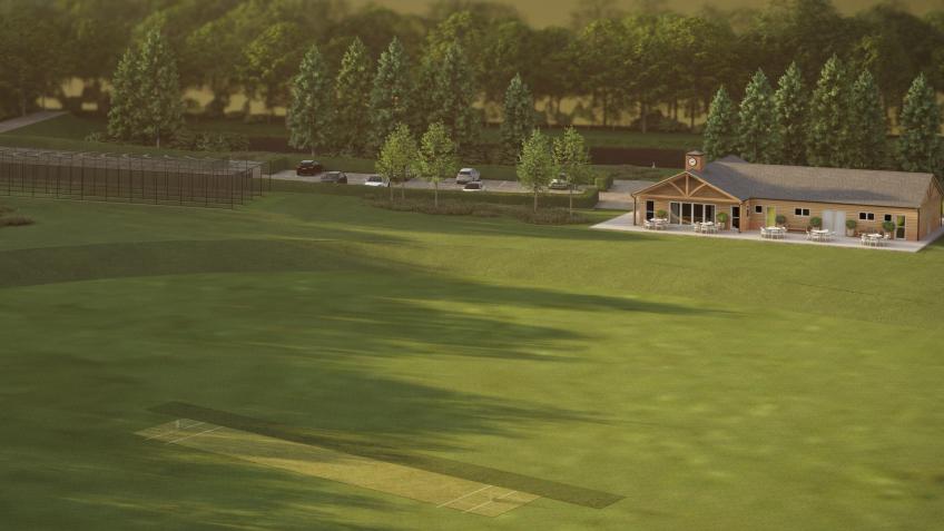 New Academy Cricket Ground in Chiddingfold