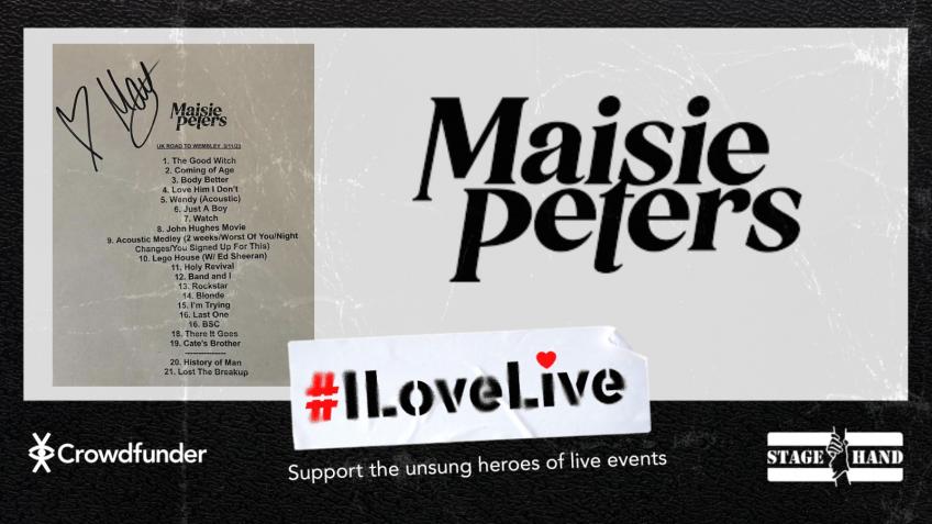 Win Maisie Peters Signed Set List