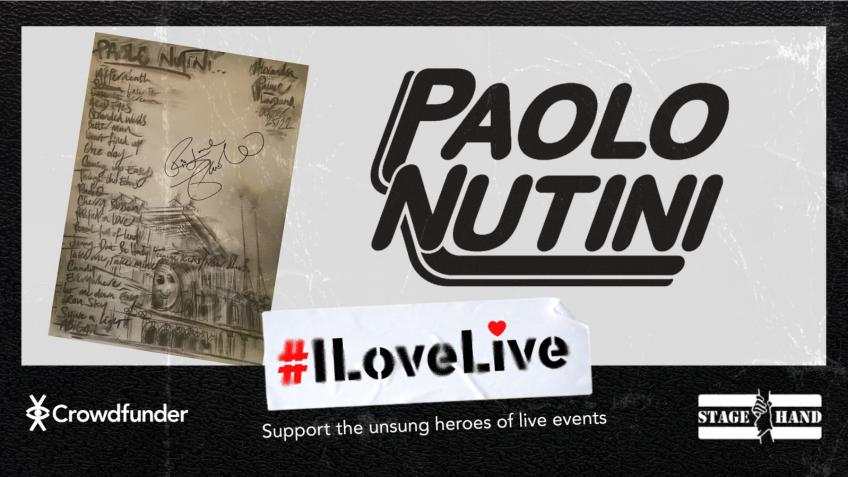 Win Paolo Nutini Signed Set Lists