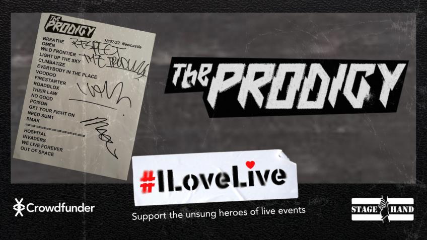 Win The Prodigy Signed Set List