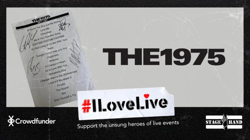 Win The 1975 Signed Set List