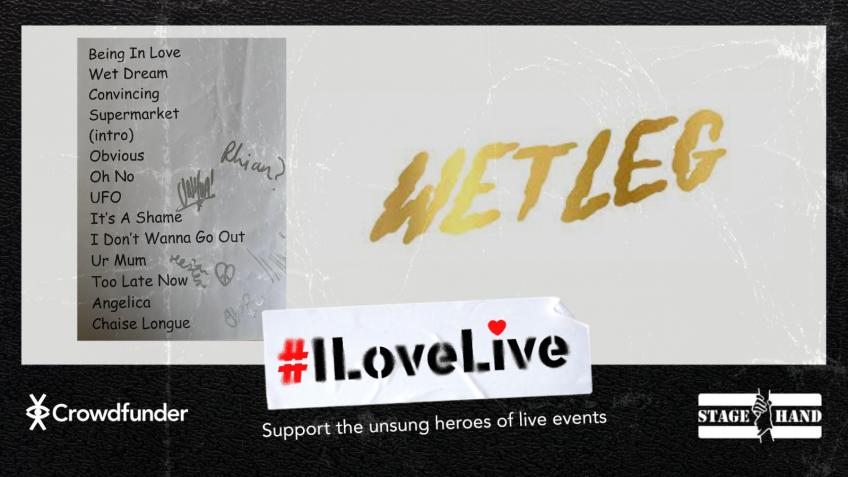 Win Wet Leg Signed Set List