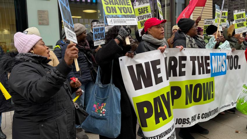 Support Barts Unite NHS strike fund