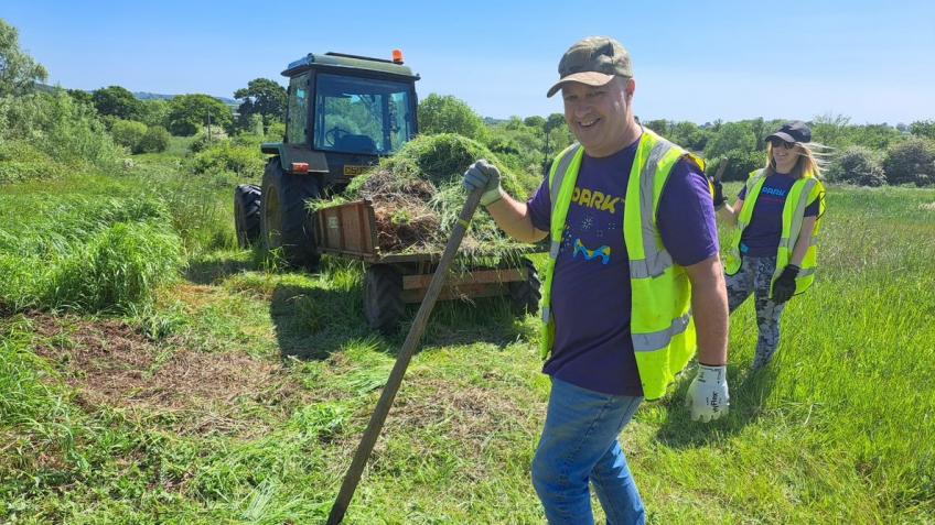 Restoring a former landfill site for nature