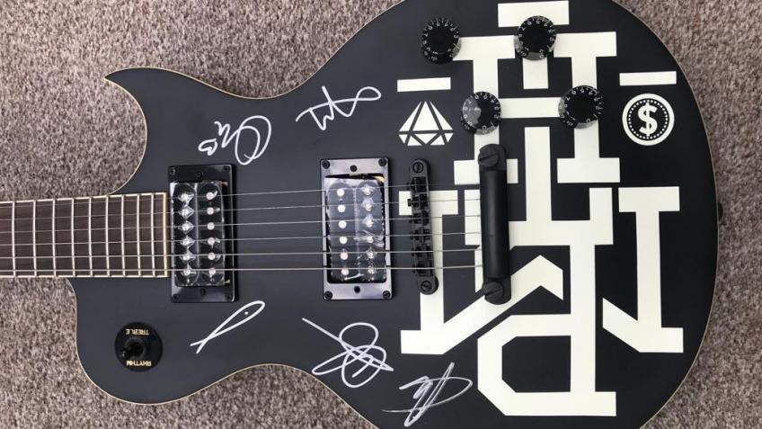 Win a signed Bring Me the Horizon Guitar