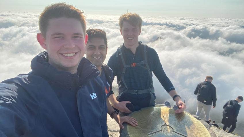 Adam, George & Rahul's trip to the top of Africa