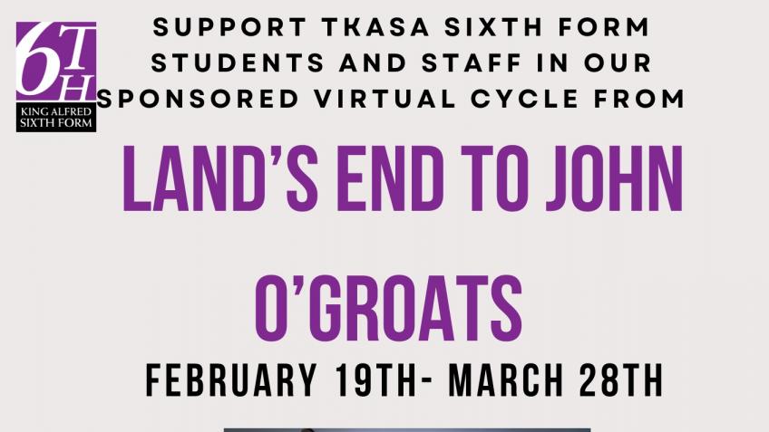 Sixth Form Rides: Land's End to John O'Groats