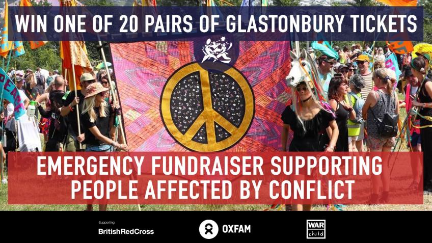 Win one of 20 pairs of Glastonbury Tickets