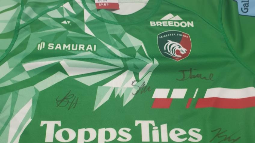 SIGNED Leicester Tigers Shirt Prize Draw!