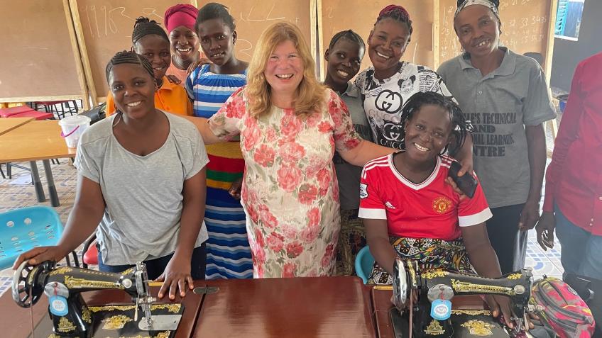 Sponsor a Sewing Machine to help a woman in Kwama