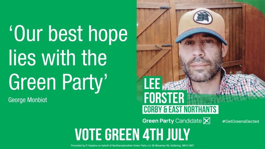 Help Lee stand for Corby & East Northants