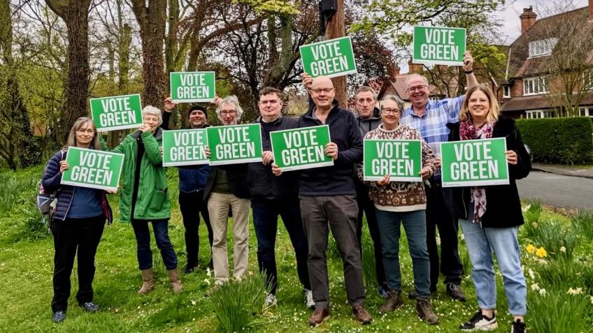 Hull & East Riding Green Party Election Fundraiser