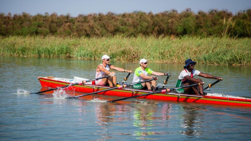 Rowing the Zambezi River in Support of Clean Water