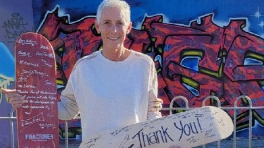 Lorna's Marathon Fundraiser for Swanage Skatepark