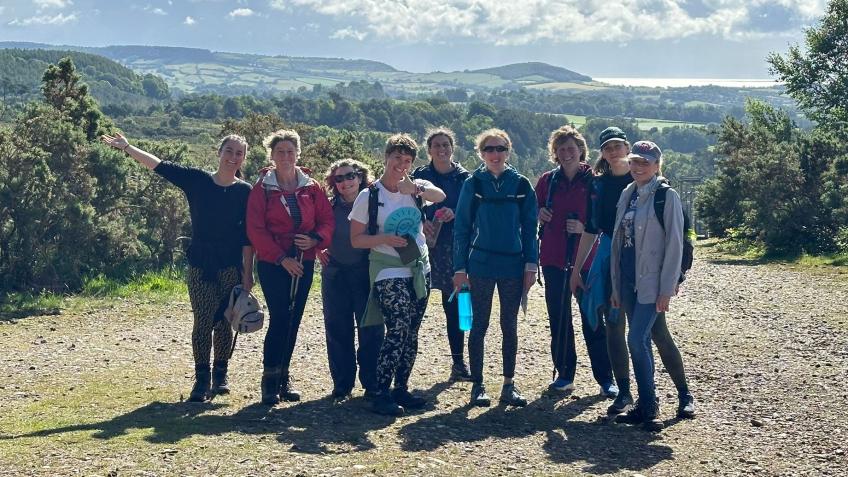 We're walking 19 miles of the East Devon Way