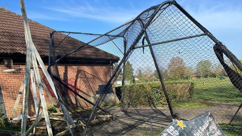 Help E3BCC rebuild Cricket Cage Nets & Turf
