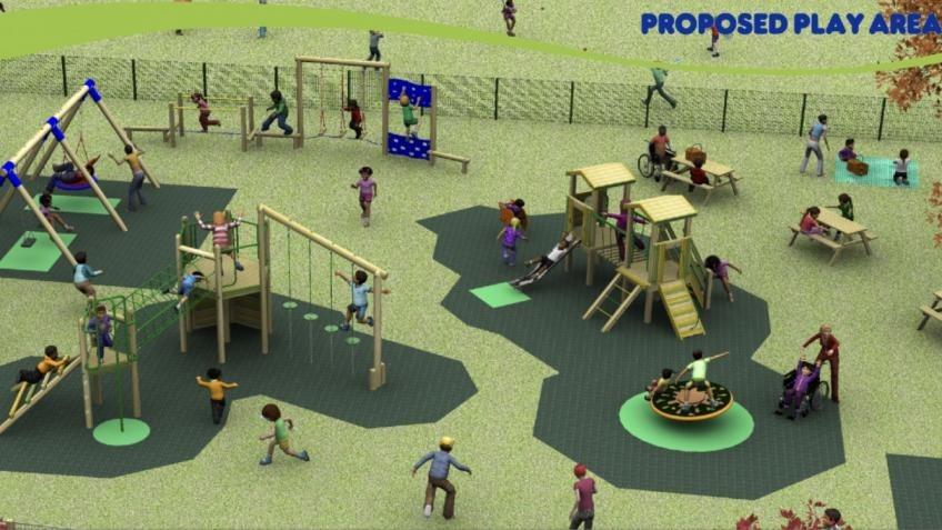Norton in Hales Community Playground.