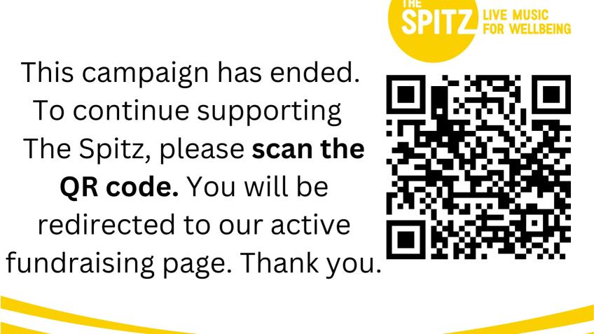 Supporting The Spitz in Islington & Bloomsbury