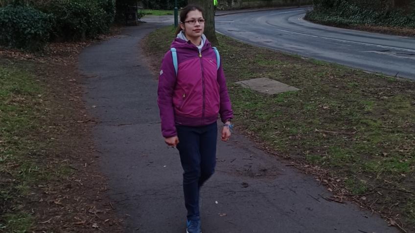 Ainhoa's 300,000 steps for Pulp Friction