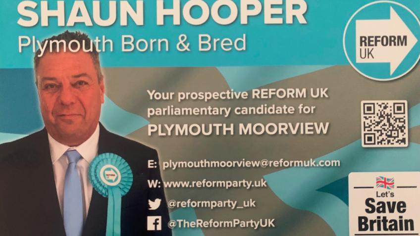 Plymouth Moor View Reform UK Election