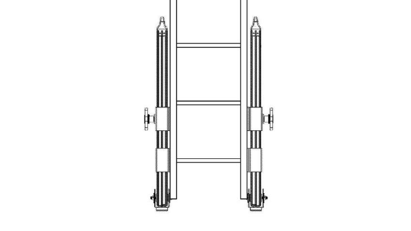 Adjustable Ladder Extension