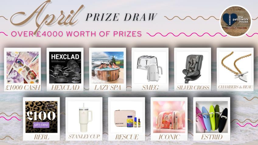 April Prize Draw - Over £4,000 Worth of prizes!!