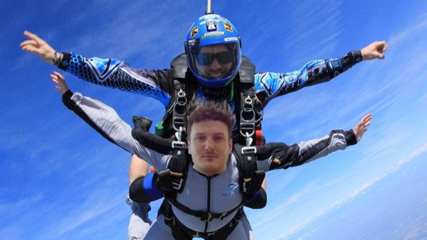 Comic Relief skydive