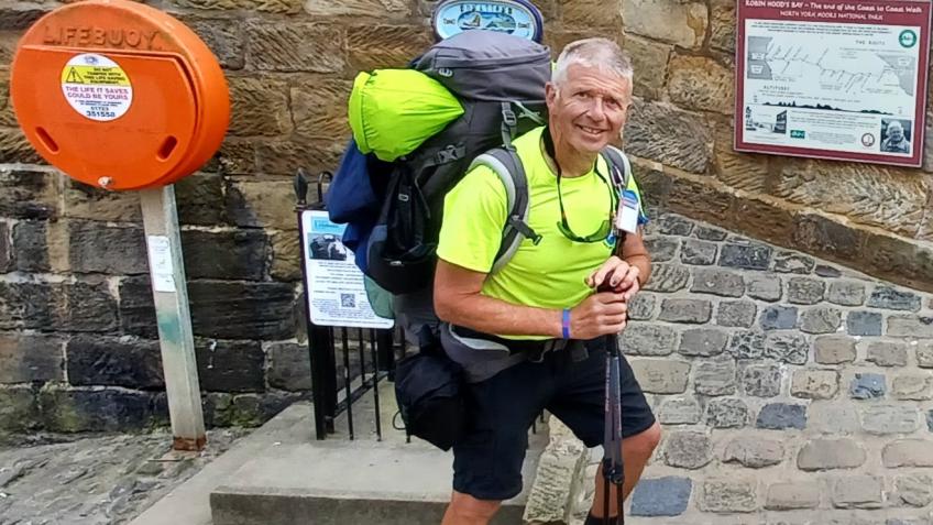 Hiking 105 miles across England inc Hadrians Wall