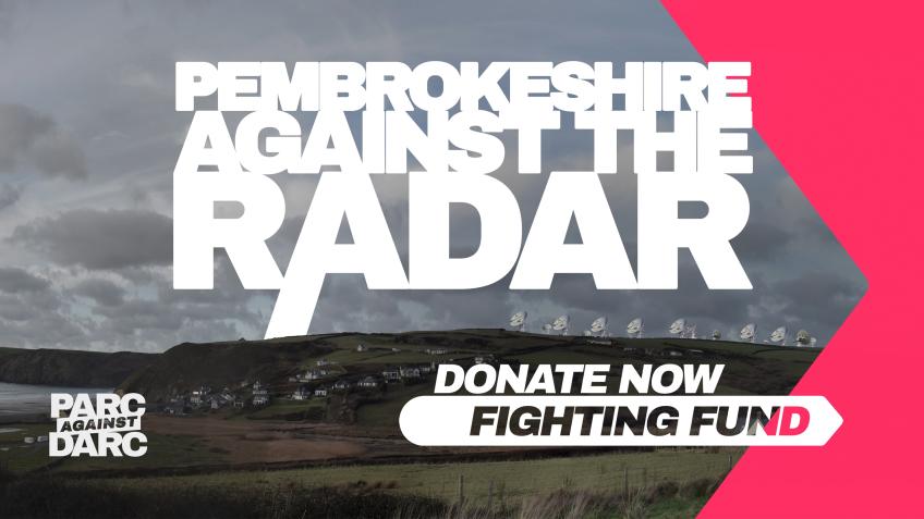 Help Pembrokeshire people defeat DARC radar!