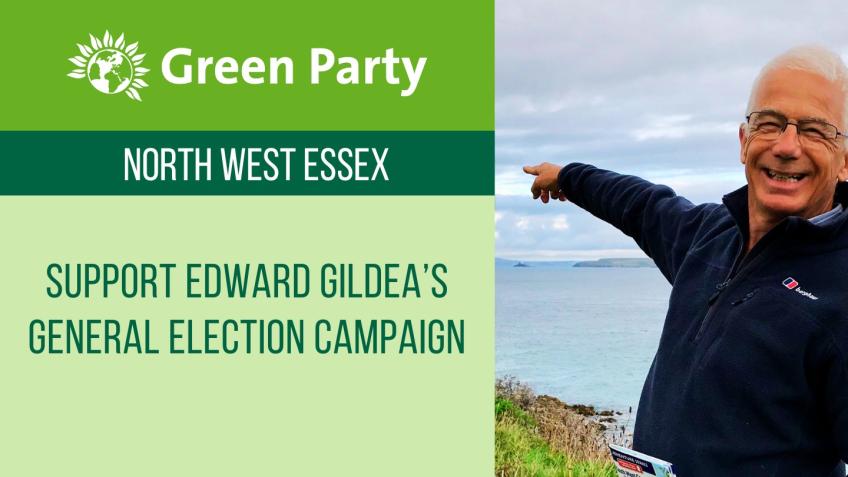 Support the Green Party campaign in NW Essex