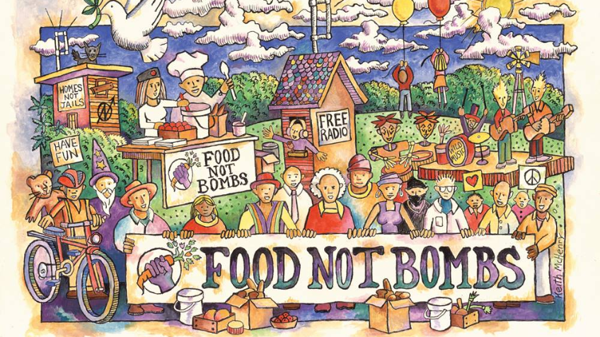 Replace the Food Not Bombs York bike trailer