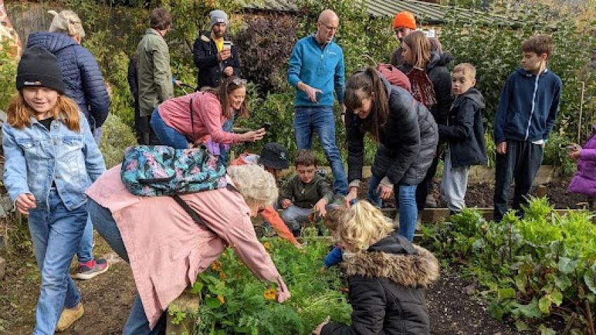 Growing plants, animals, but most of all, people